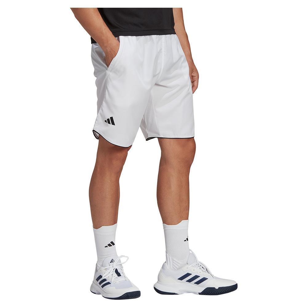 Men's Club 7 Inch Tennis Shorts White Apparel Adidas