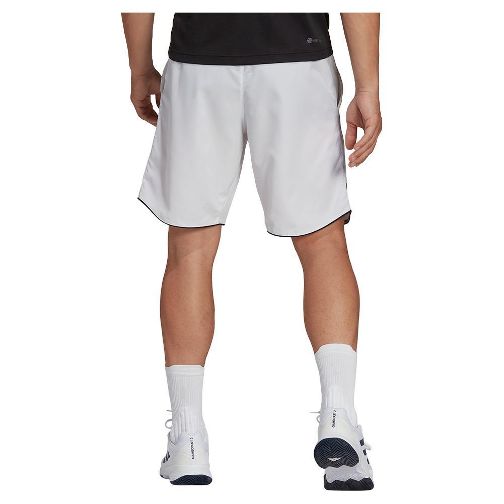 Men's Club 7 Inch Tennis Shorts White Apparel Adidas