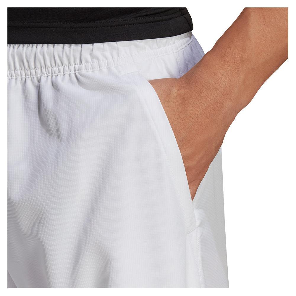 Men's Club 7 Inch Tennis Shorts White Apparel Adidas