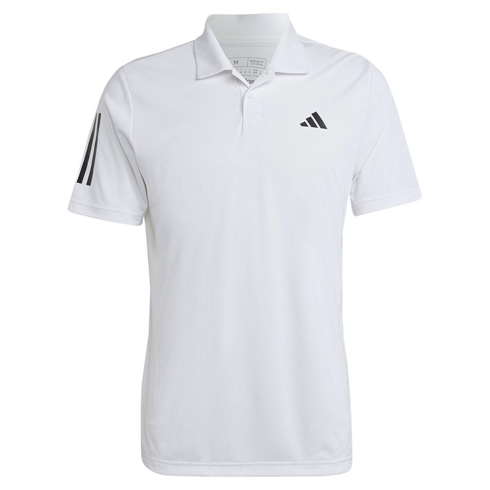 Boys' Club 3-Stripe Tennis T-Shirt White Apparel Adidas
