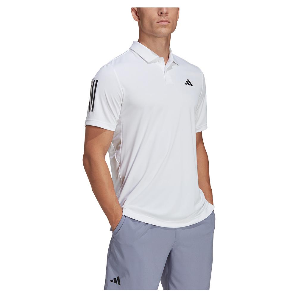Boys' Club 3-Stripe Tennis T-Shirt White Apparel Adidas