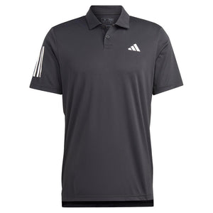 Men's Club 3-Stripe Tennis Polo Black Apparel Adidas