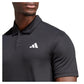 Men's Club 3-Stripe Tennis Polo Black Apparel Adidas