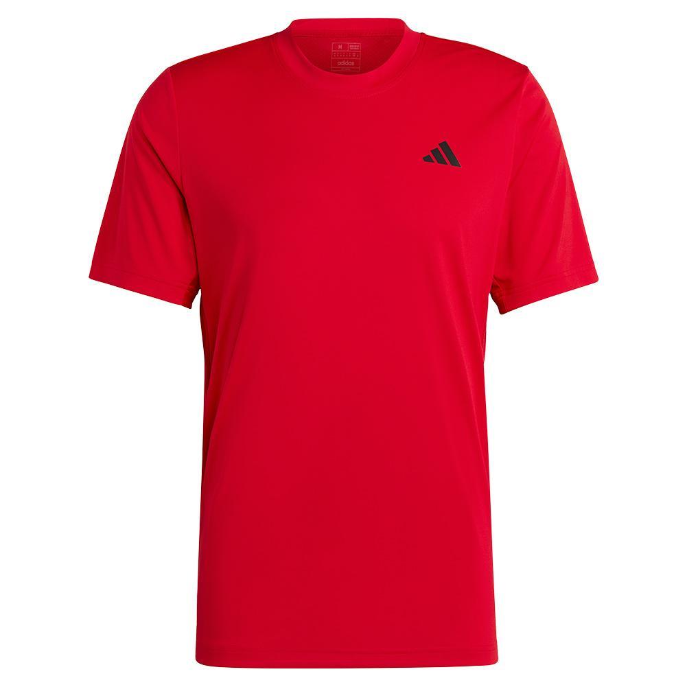 Men's Club Tennis Top Better Scarlet Apparel Adidas