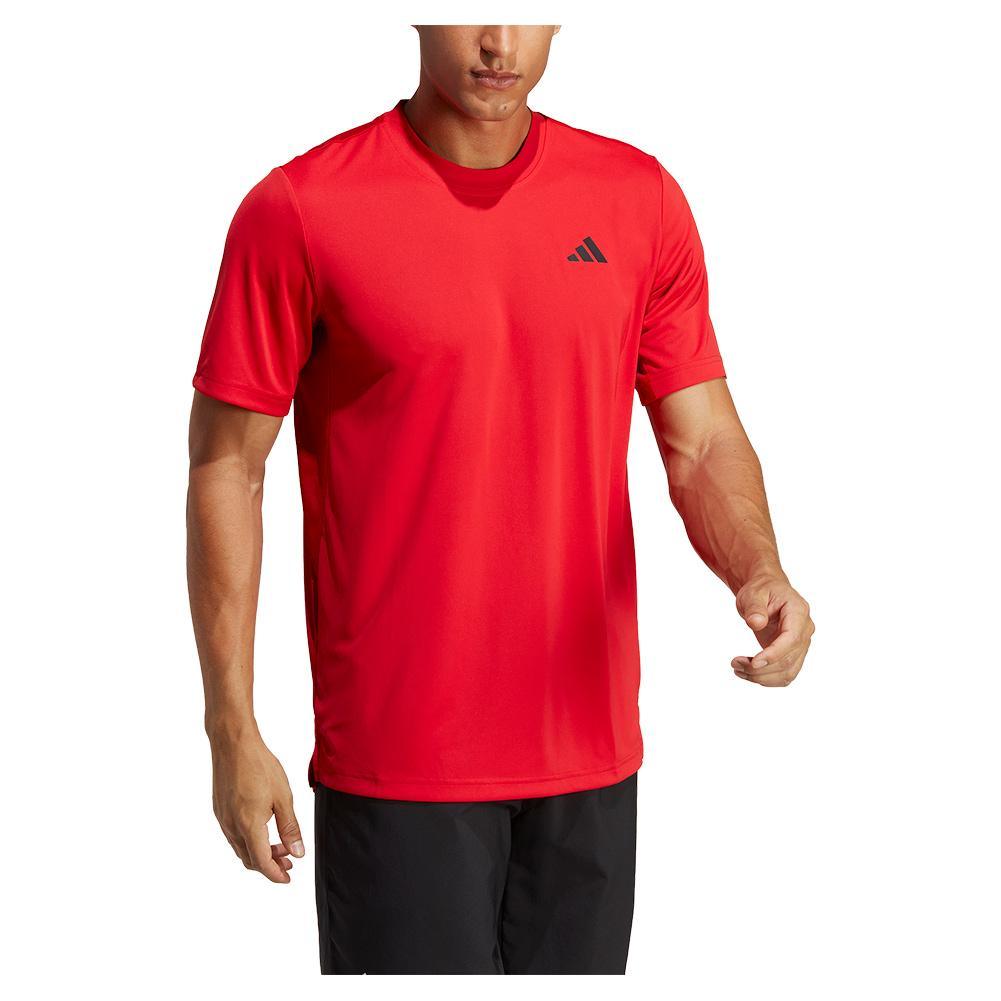 Men's Club Tennis Top Better Scarlet Apparel Adidas