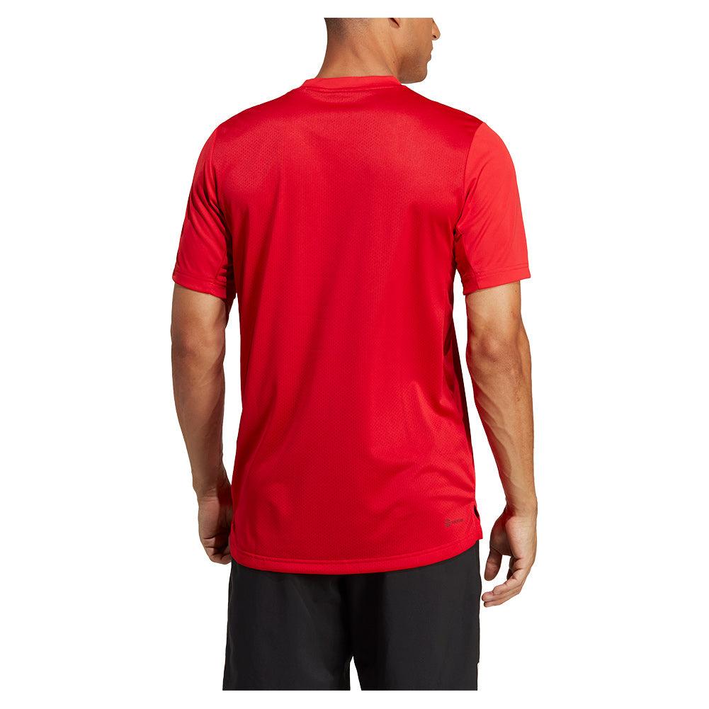Men's Club Tennis Top Better Scarlet Apparel Adidas