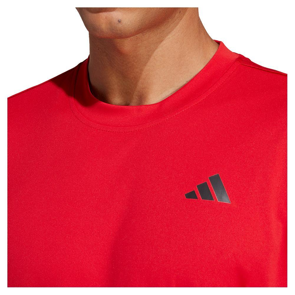 Men's Club Tennis Top Better Scarlet Apparel Adidas