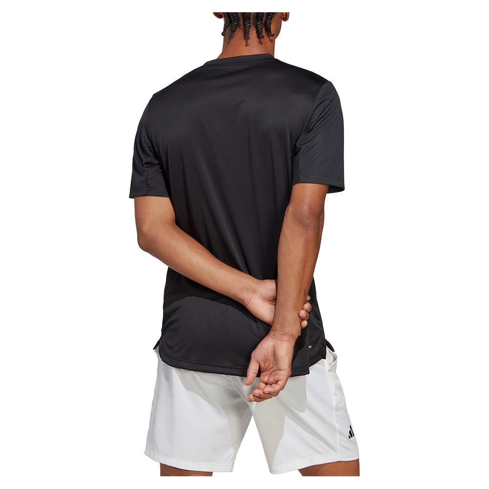 Men's Club Tennis Top Black Apparel Adidas