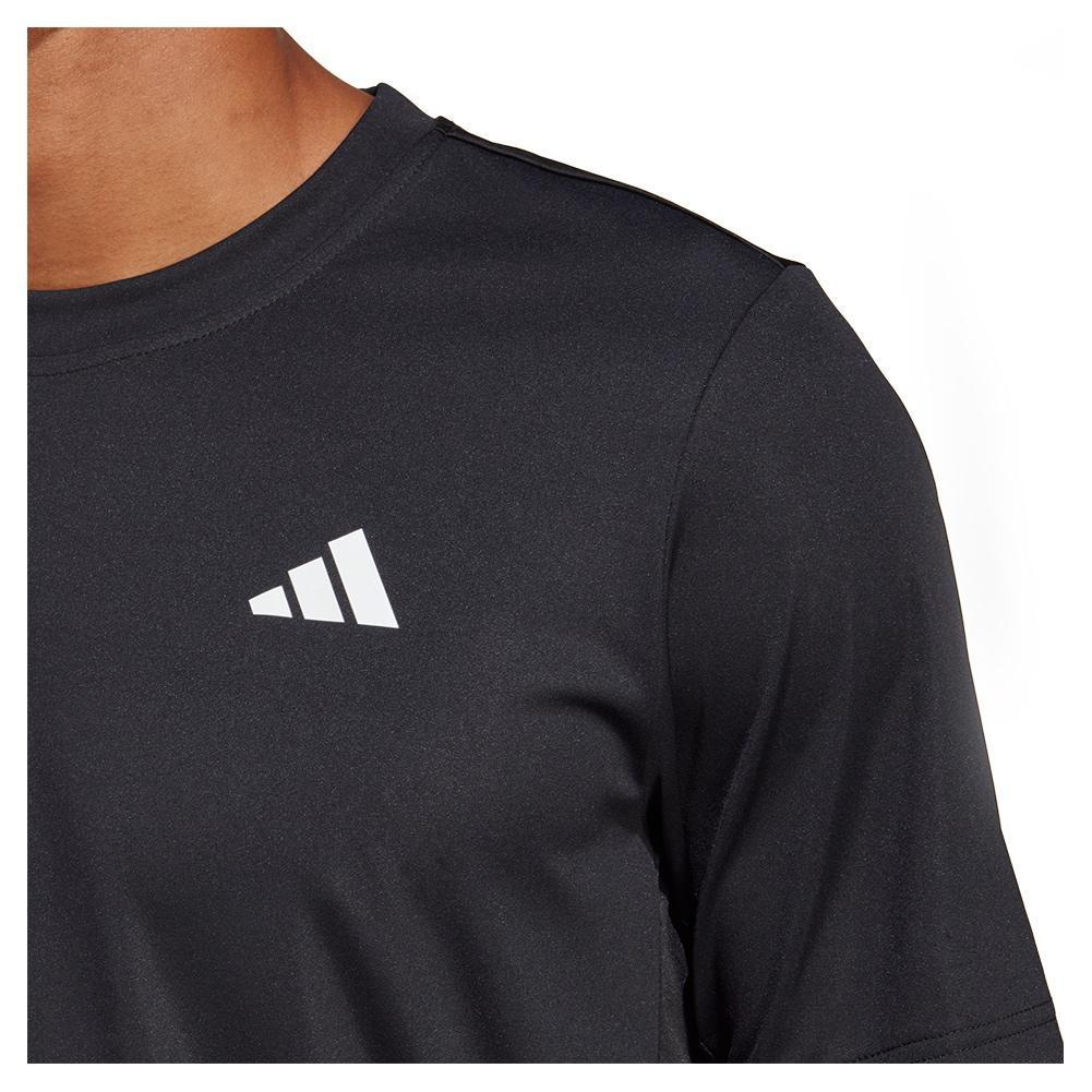 Men's Club Tennis Top Black Apparel Adidas