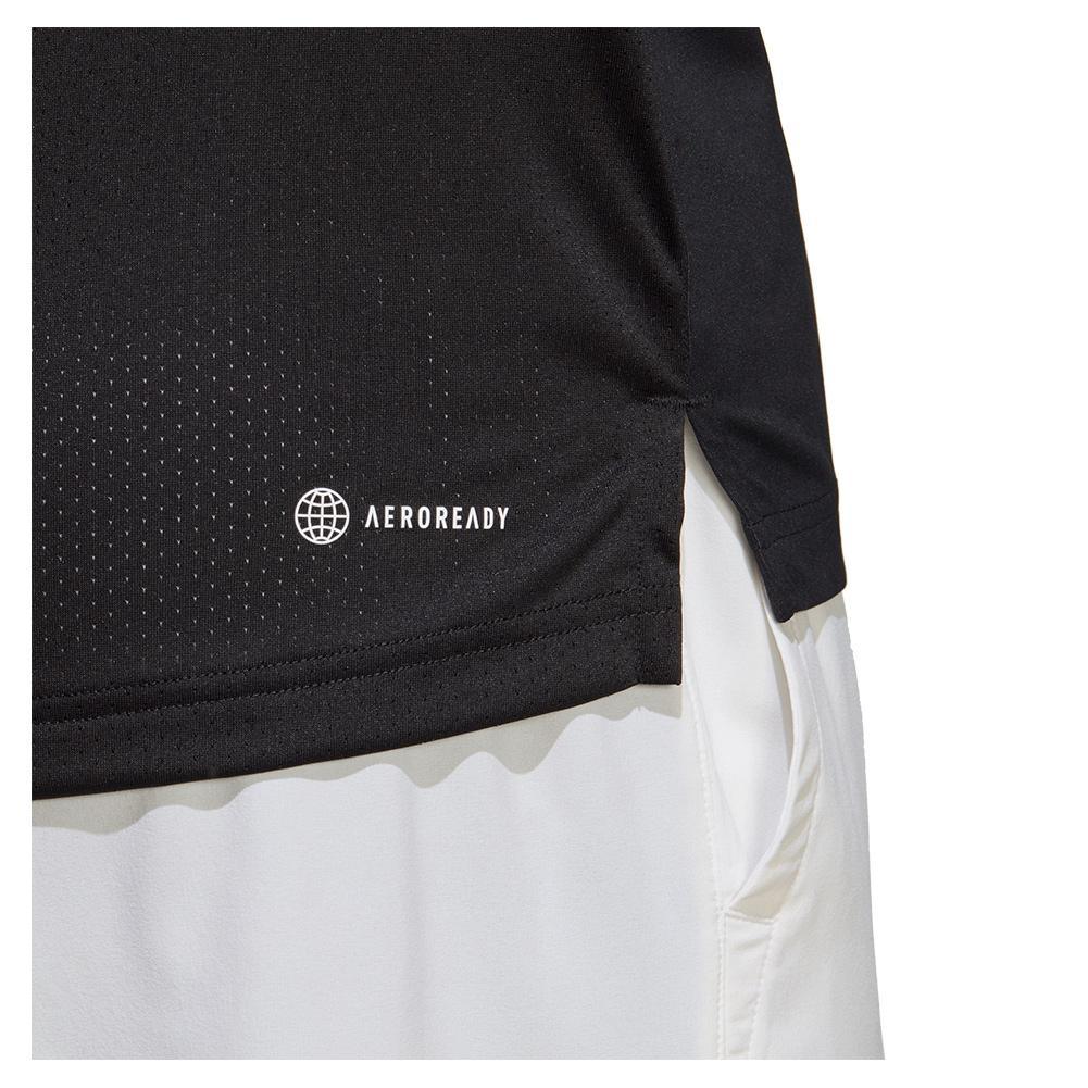 Men's Club Tennis Top Black Apparel Adidas