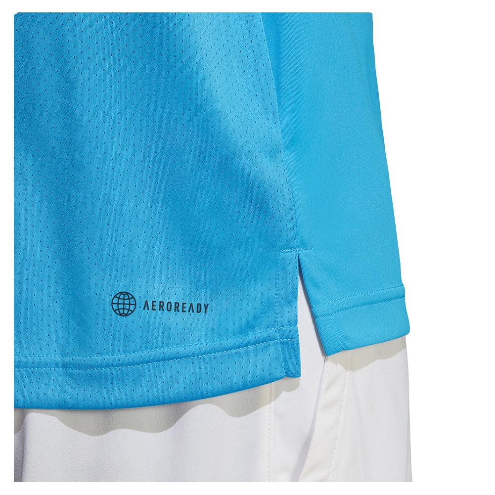 Men's Club Tennis Polo Pulse Blue Apparel Adidas