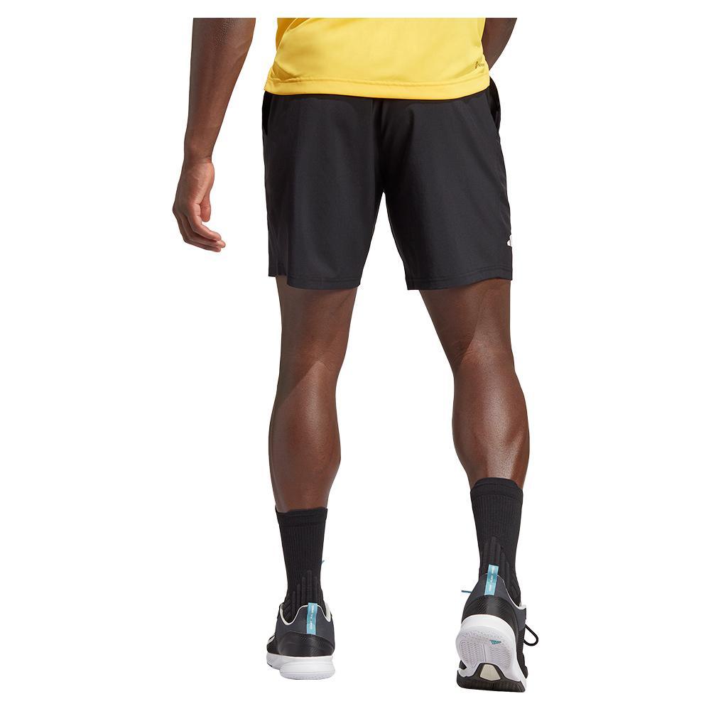 Men's Club Stretch Woven 9 Inch Tennis Shorts Black Apparel Adidas