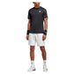 Men`s Ergo 7 Inch Tennis Shorts White Apparel Adidas