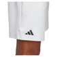 Men`s Ergo 7 Inch Tennis Shorts White Apparel Adidas