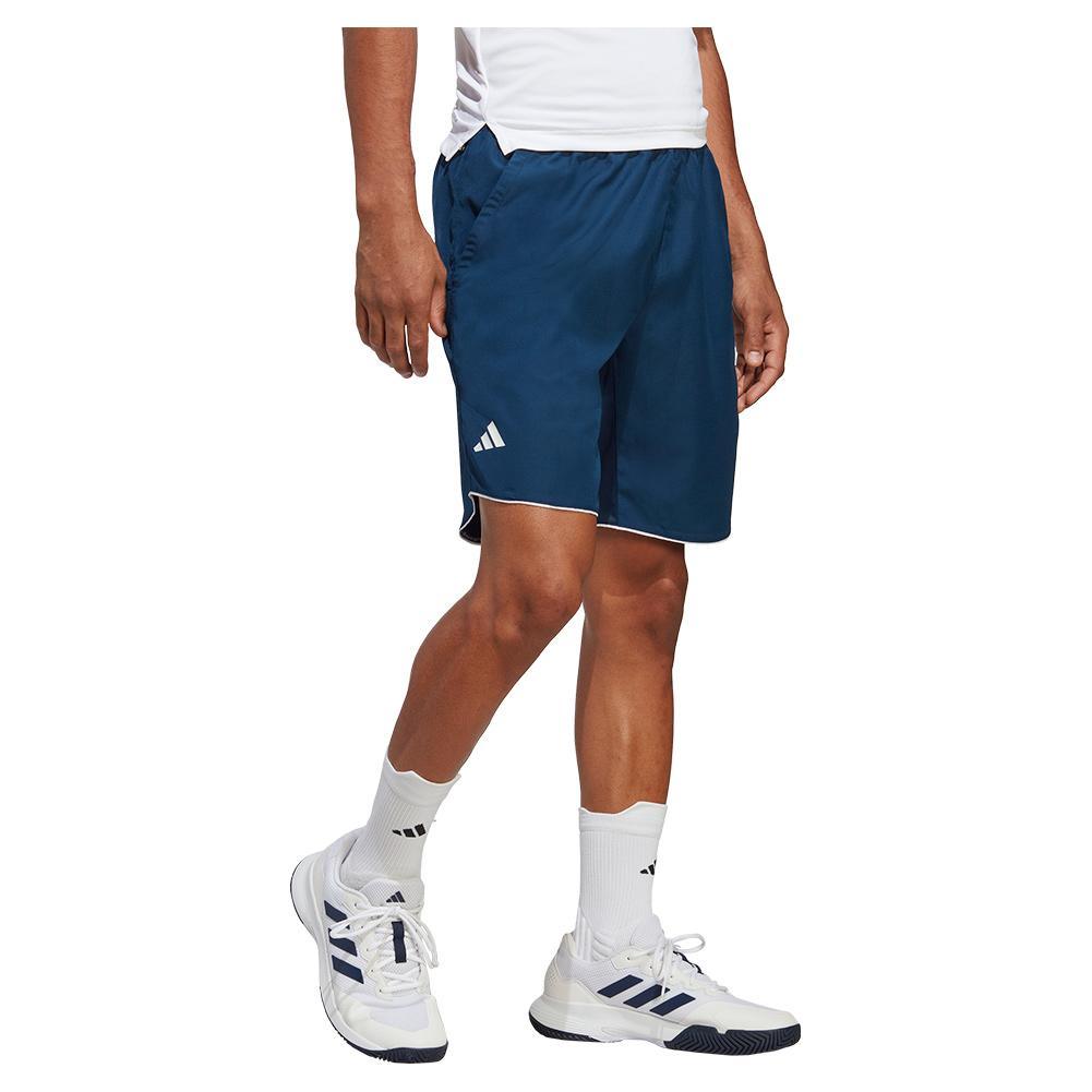 Men's Club 7 Inch Tennis Shorts Collegiate Navy Apparel Adidas