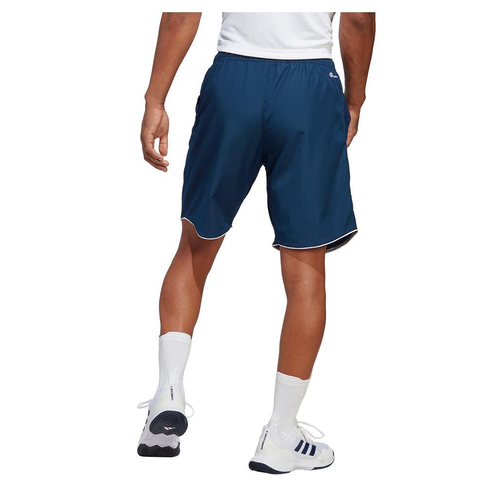 Men's Club 7 Inch Tennis Shorts Collegiate Navy Apparel Adidas