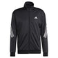 Men's 3-Stripe Knitted Tennis Jacket Black Apparel Adidas