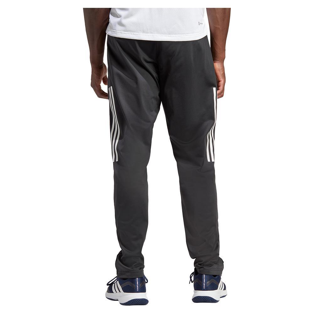 Men's 3-Stripe Knitted Tennis Pants Black Apparel Adidas