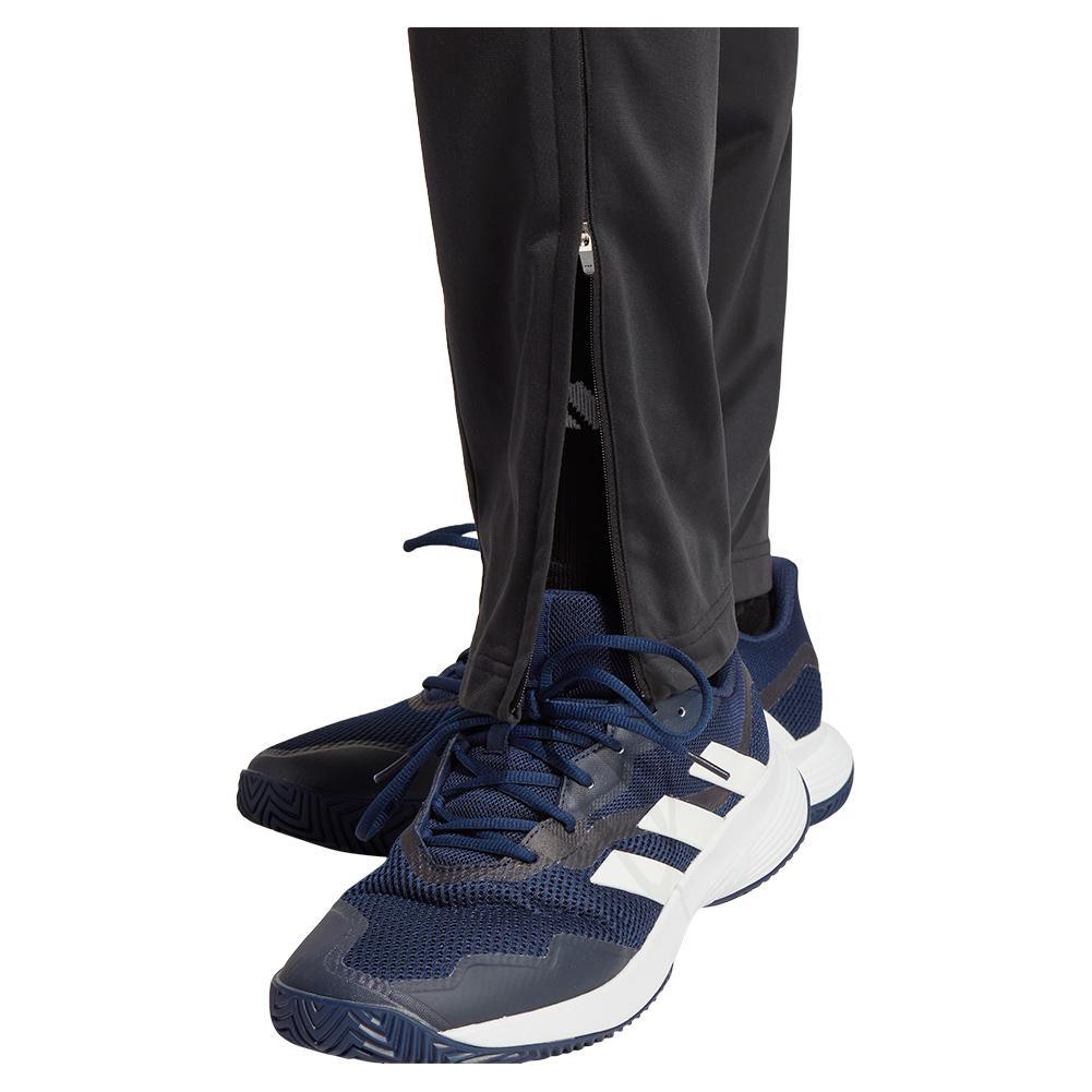 Men's 3-Stripe Knitted Tennis Pants Black Apparel Adidas