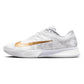 Men's Zoom Vapor Pro 3 Magnolia Tennis Shoes White and Metallic Gold Footwear Nike