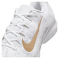 Men's Zoom Vapor 12 Magnolia Tennis Shoes White and Metallic Gold Footwear Nike