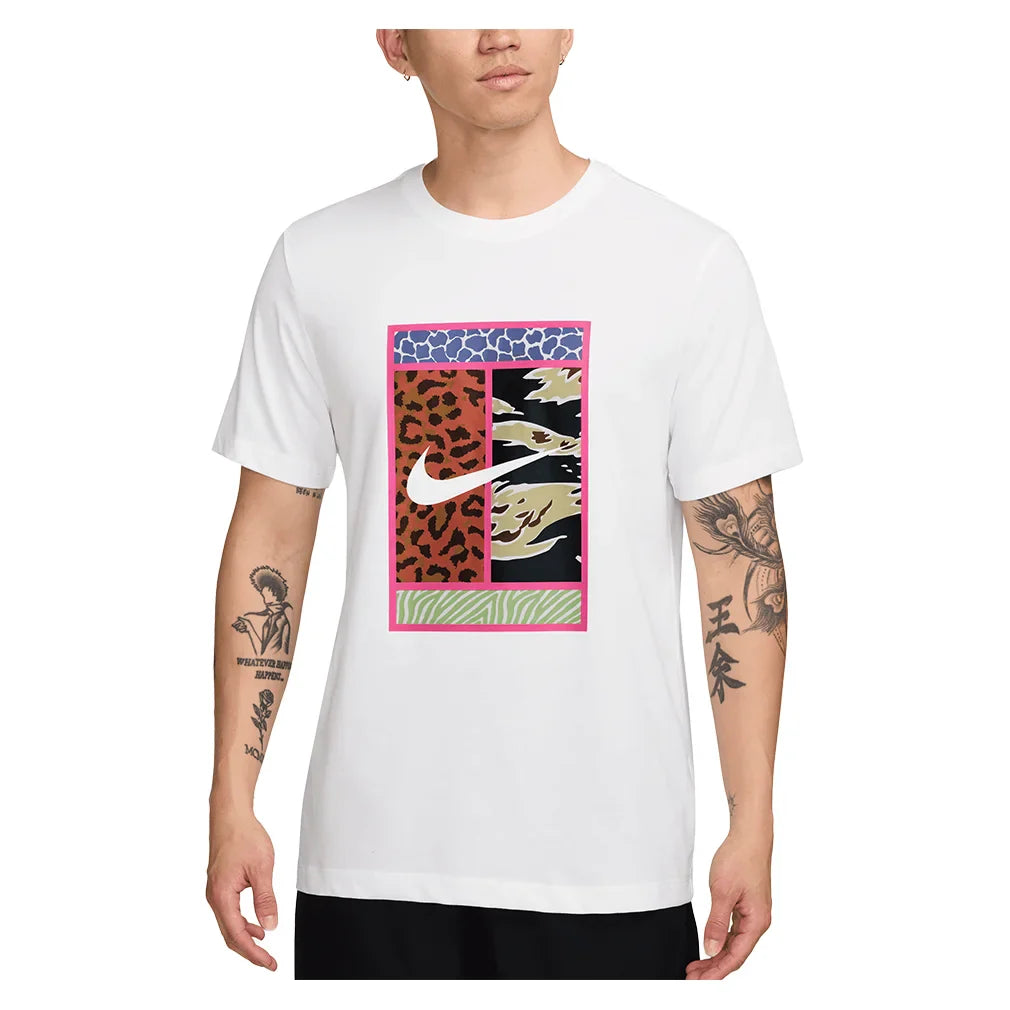 Men`s Court Dri-FIT Tennis Tee Apparel Nike
