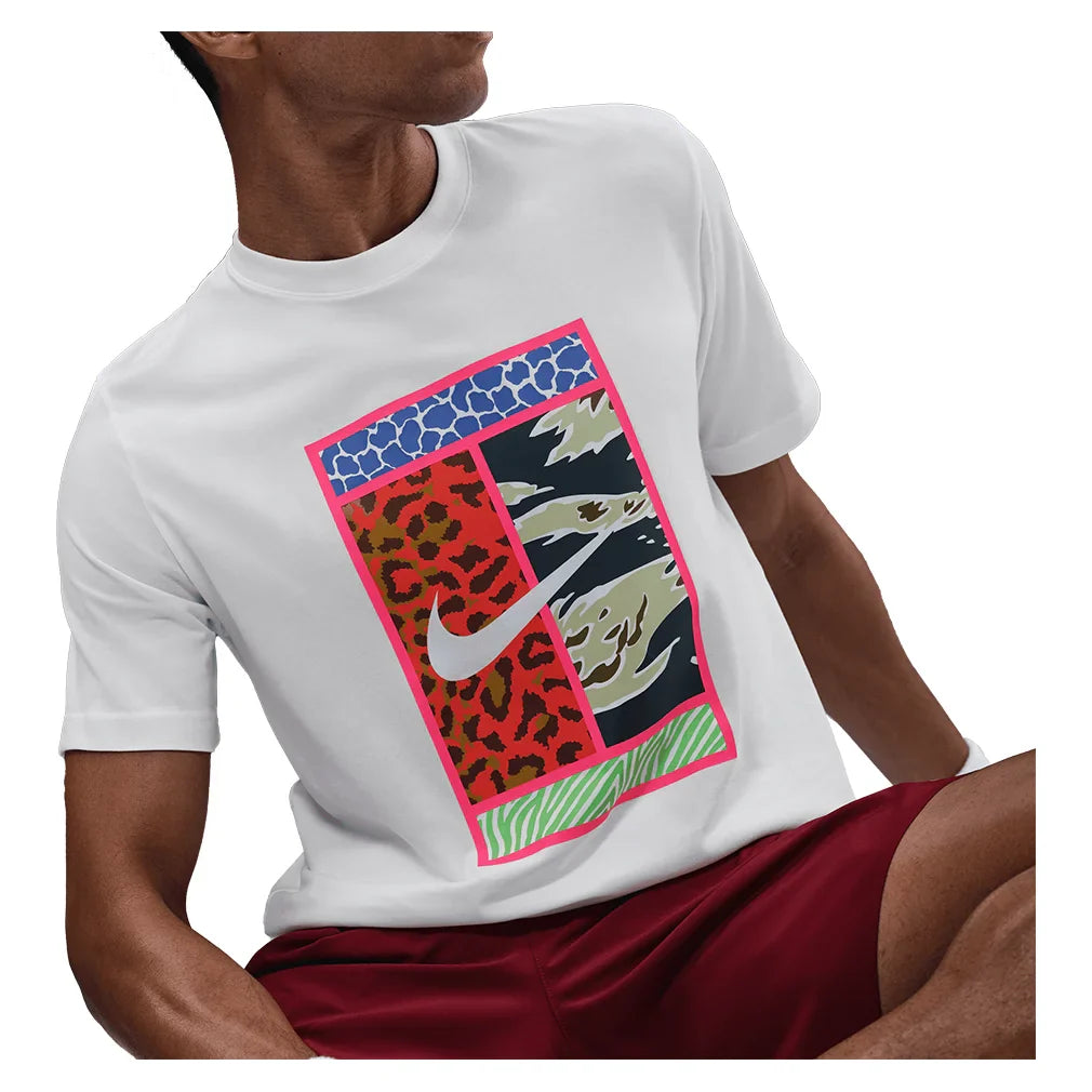 Men`s Court Dri-FIT Tennis Tee Apparel Nike