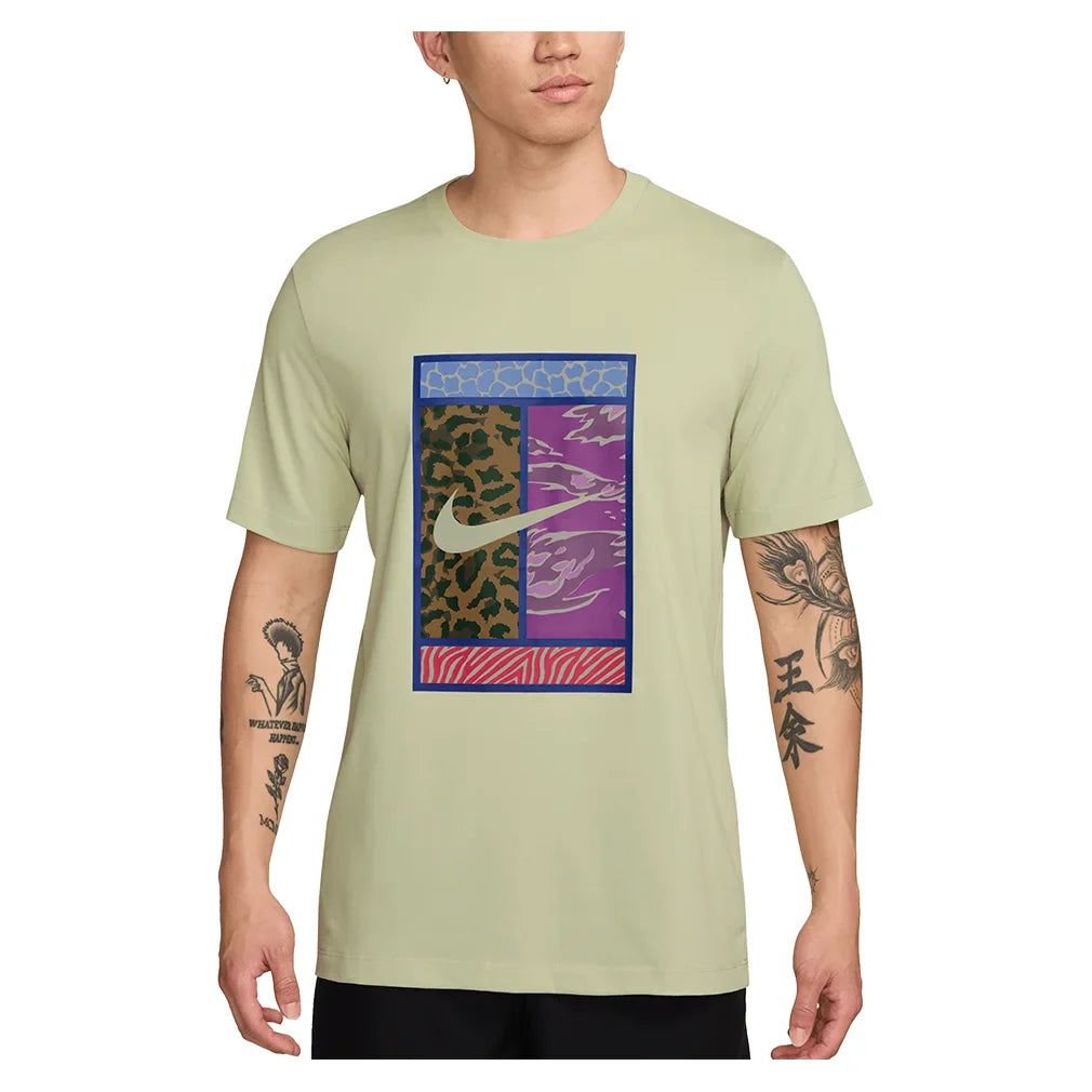 Men`s Court Dri-FIT Tennis Tee Apparel Nike