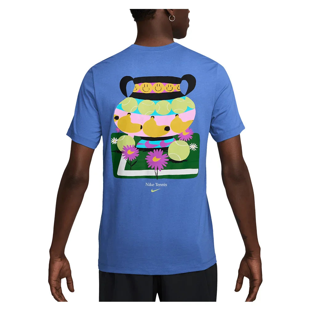 Men`s Court Tennis Tee Apparel Nike