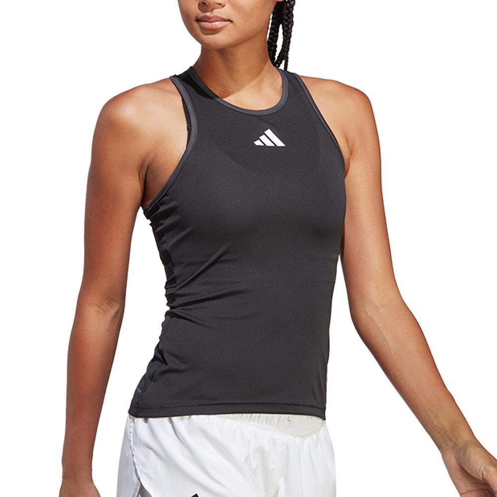 Women's Club Tennis Tank Black Apparel Adidas