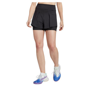 Women's Match Tennis Shorts Black Apparel Adidas