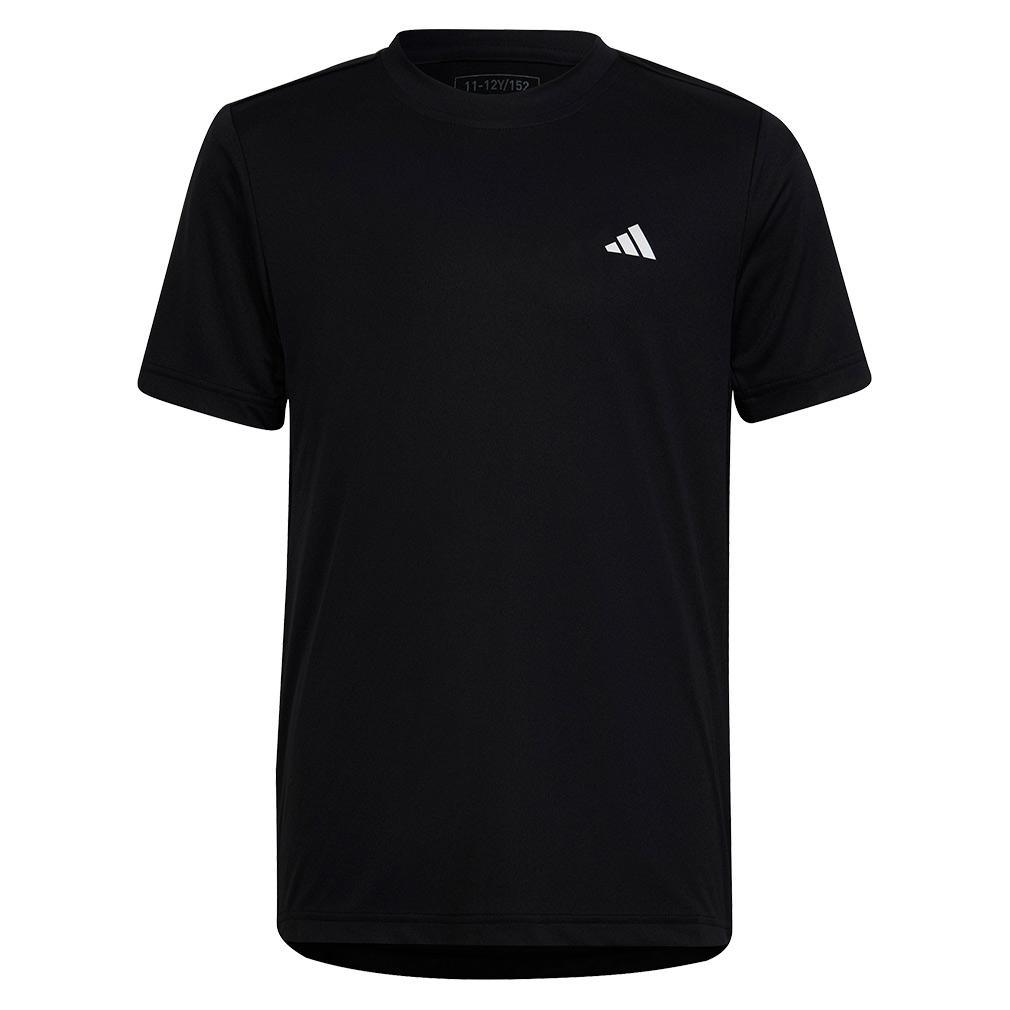 Boys` Club Tennis T-Shirt Black Adidas