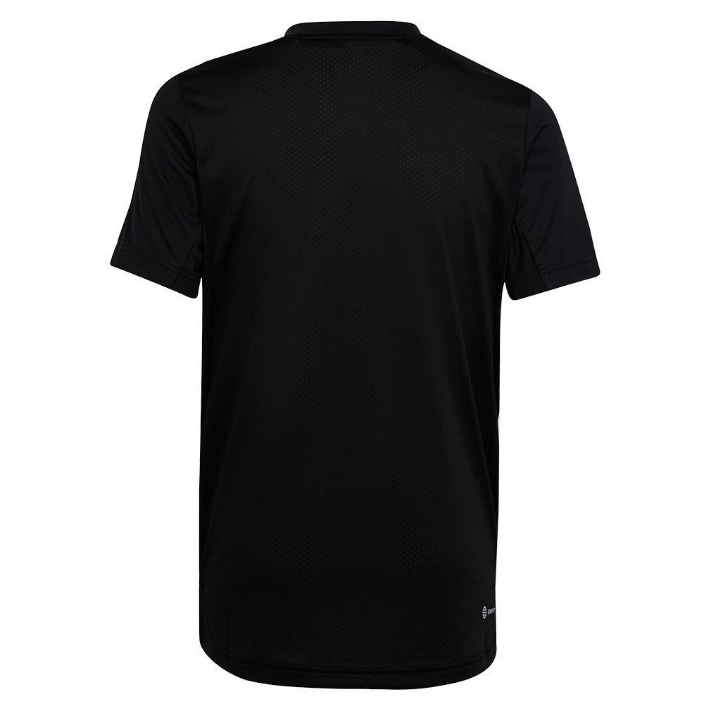 Boys` Club Tennis T-Shirt Black Adidas