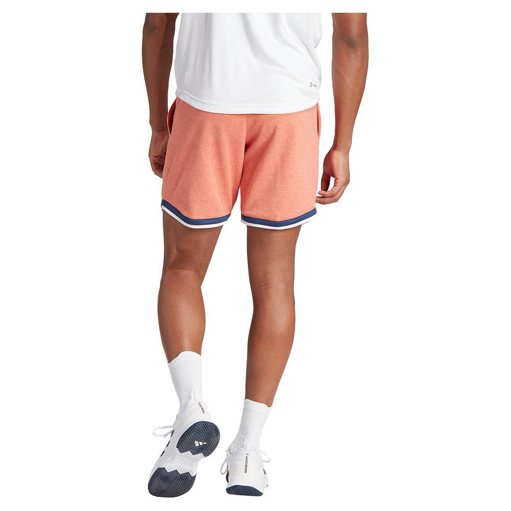 Men's Clubhouse 7 inch Premium Classic Tennis Shorts Wonder Clay Adidas