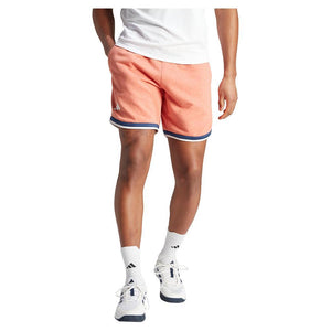 Men's Clubhouse 7 inch Premium Classic Tennis Shorts Wonder Clay Adidas