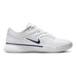 Women`s Vapor Pro 3 PRM Tennis Shoes White and Midnight Navy Footwear Nike