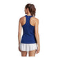 Women's Clubhouse Premium Tennis Tank Victory Blue and Clear Pink Apparel Adidas