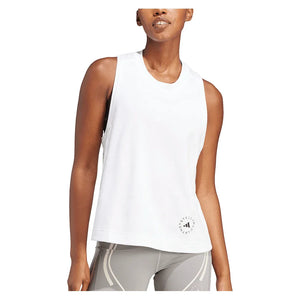 Women`s Stella McCartney Logo Tank Top White Apparel Adidas