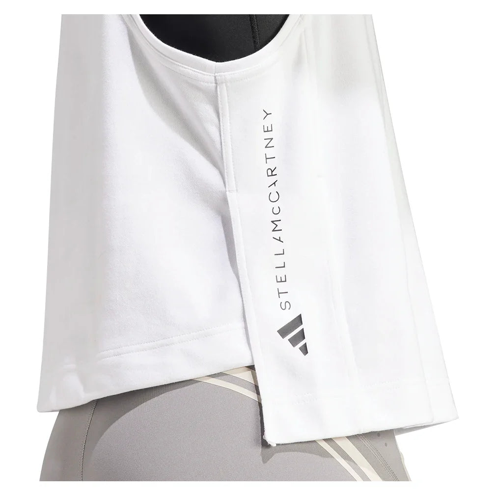 Women`s Stella McCartney Logo Tank Top White Apparel Adidas