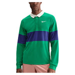 Men`s Paris Court Dri-FIT Advantage Slam Long Sleeve Tennis Polo Apparel Nike