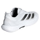 Mens Defiant Speed 2 Tennis Shoes White and Core Black Footwear Adidas