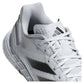 Mens Defiant Speed 2 Tennis Shoes White and Core Black Footwear Adidas