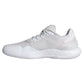Womens Defiant Speed 2 Tennis Shoes White and Grey One Footwear Adidas