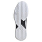 Mens Defiant Speed 2 Tennis Shoes Core Black and White Footwear Adidas
