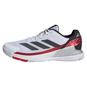 Men`s Crazyquick LS Padel Shoes Footwear White and Lucid Red Footwear Adidas
