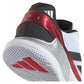 Men`s Crazyquick LS Padel Shoes Footwear White and Lucid Red Footwear Adidas