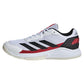 Men`s Courtquick Padel Shoes Footwear White and Lucid Red Footwear Adidas