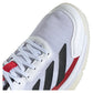 Men`s Courtquick Padel Shoes Footwear White and Lucid Red Footwear Adidas