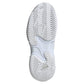 Women's Barricade 13 Tennis Shoes White and Gray Adidas