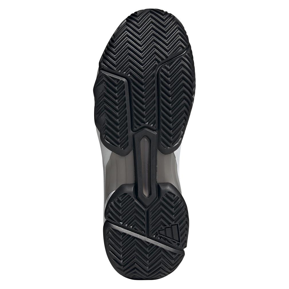 Men's CourtJam Control 3 Tennis Shoes Black and White Adidas